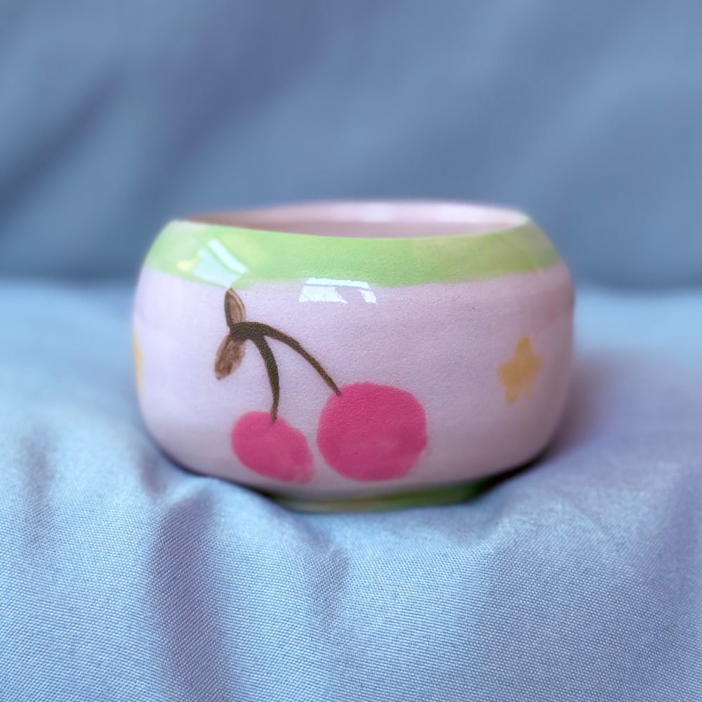 image of cherry star cup