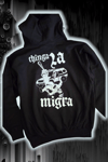 Chinga la migra hoodie backprint