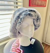 Image 1 of Icey Faux Fur Bucket Hat