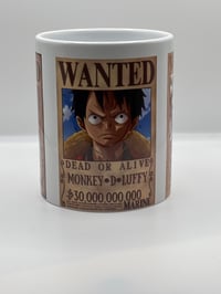 Image 2 of Mug One Piece – Avis de recherche de Monkey D. Luffy