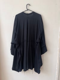 Image 4 of black peasant smock shirt