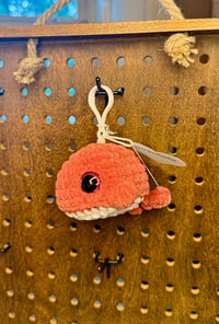Image 1 of Strawbella the Whale Clip-On Buddy