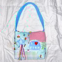 Image 1 of i ♡ fish bag