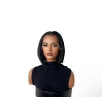 Image 1 of Raven – Sleek Power Bob Lace Front Wig