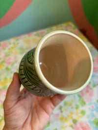 Image 3 of carved celadon vase