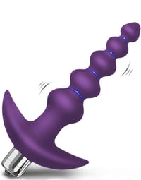 Beaded Flexible Butt Plug