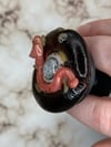 PHONE GRIP - Blind Eye With Brown Lips And Worm With Maggots