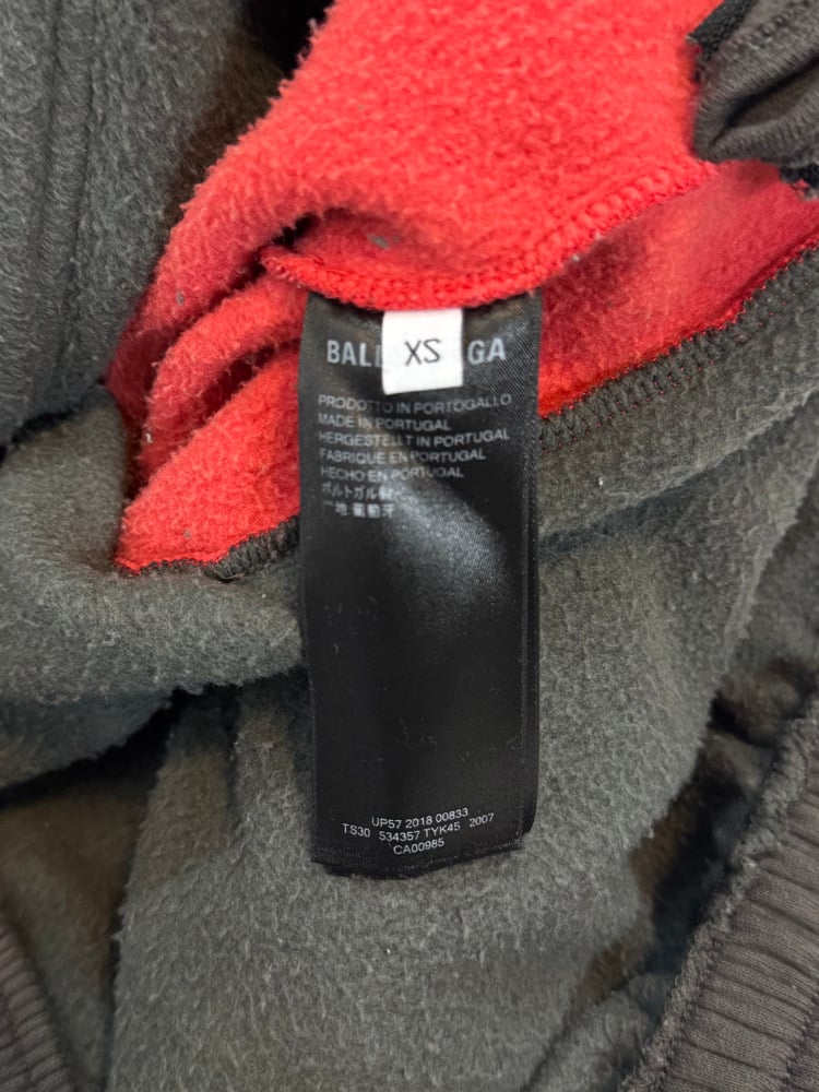 Image of Balenciaga SS18 Homme18 Halfzip