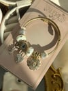 Dainty Virgin Mary Charm Bracelet 