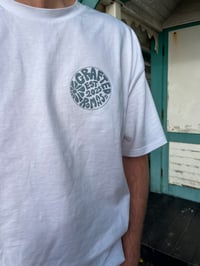 Image 2 of Men’s White Grafted Tee 