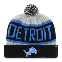 Image 1 of Detroit Lions Knit Cuff Beanie