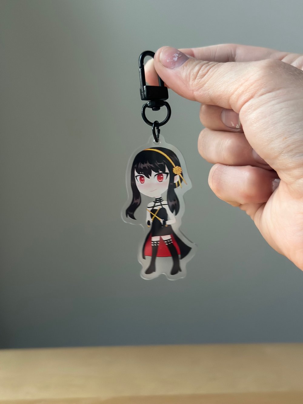 Image of Spyx Fam Yor Acrylic Keychain