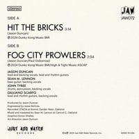 Image 2 of SO WHAT “Hit The Bricks” 7” JAW072 *pre-sale