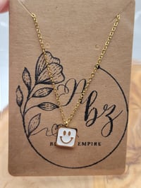 Image 2 of Smile face necklace 
