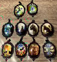 Old style looking black pendants 2