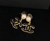*CC gold plated earring’s 