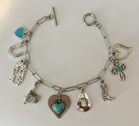 Cowgirl charm bracelet 🩵