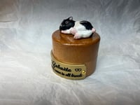 Image 11 of Custom Engraved Hamster Mini Urn Handpainted To Your Photos