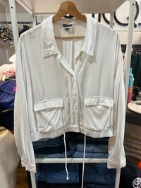 Image 1 of  Splendid  white crop jacket 