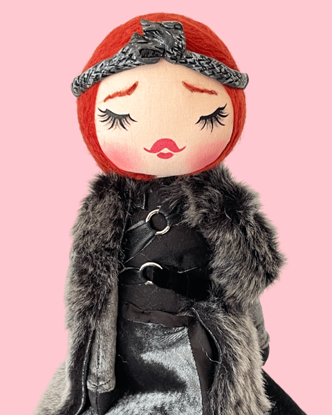 Image of Sansa The Queen Of The North Inspired Art Doll