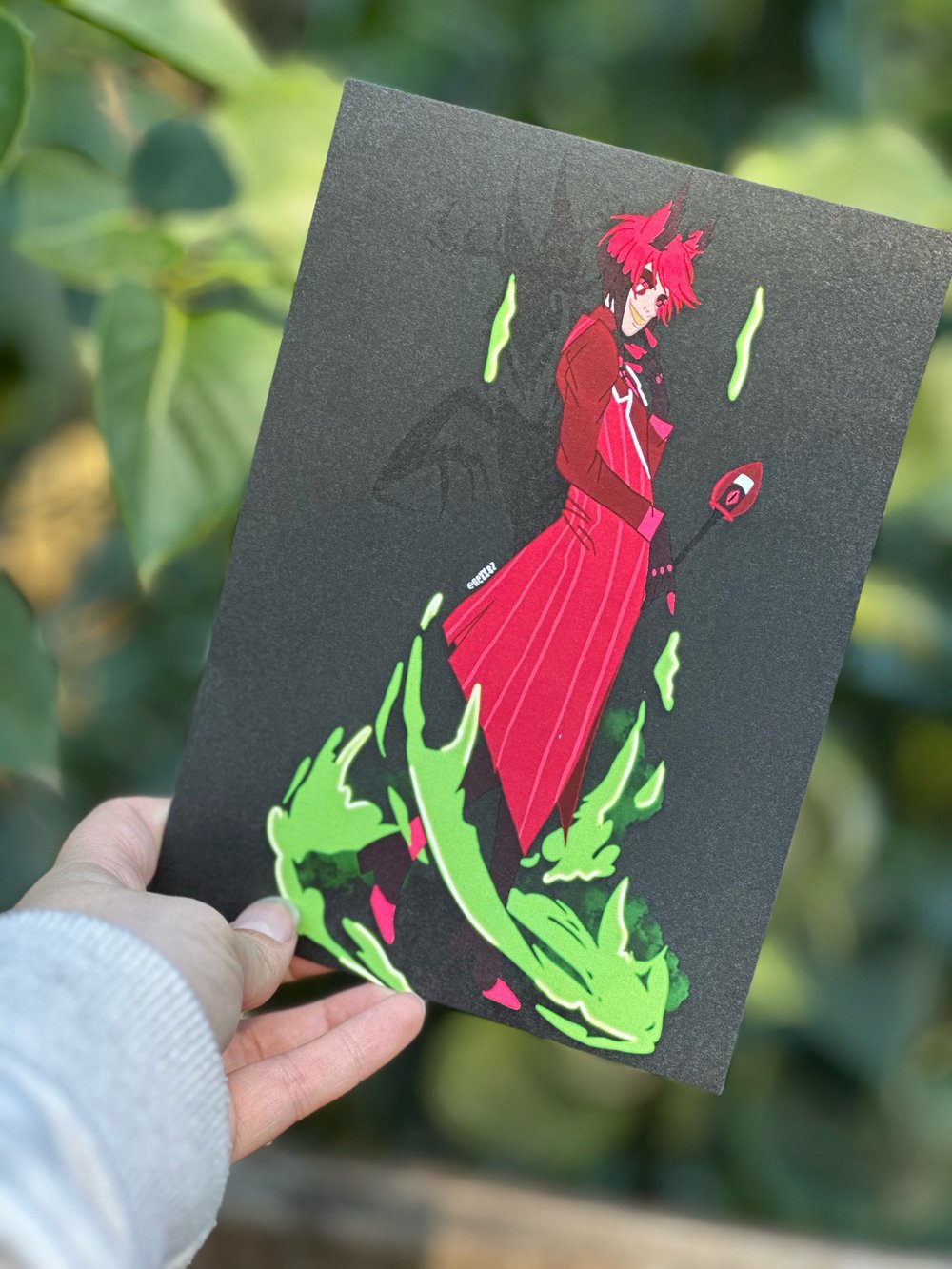 Alastor and Lucifer (print)