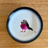 Pink Robin Trinket Dish
