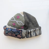 Image 3 of Upcycled Reversible Beanie Cotton Blend 21