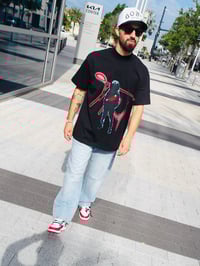 Image 2 of  Black Overside   Shirt ( T-Rod space 2050 ) 