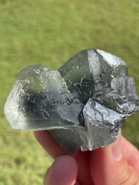 Image 6 of Transparent Phantom Fluorite Crystal Specimen #1804