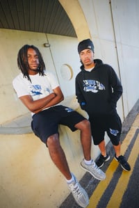 Image 4 of OG RISK TAKERZ 2.0- HOODED SHORT SET BLACK