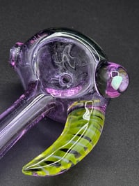 Image 6 of UV Reactive Wig Wag Pipe W/ Opal 
