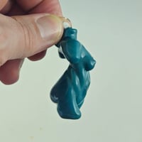 Image 3 of Classic Torso Pendant in Opaqua Aqua