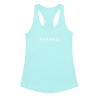 Image 2 of "Faithful" fitted Racerback