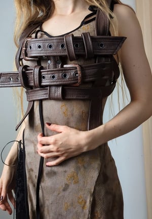 Image of Outlaw Buckled Leather Harness (Free size)