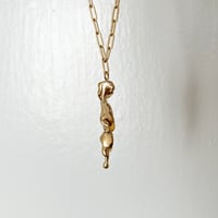 Image 1 of Melt Drop Necklace - 18ct Gold Plated 