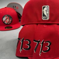 Image 3 of New Era 59Fifty 713-“Red Nation”