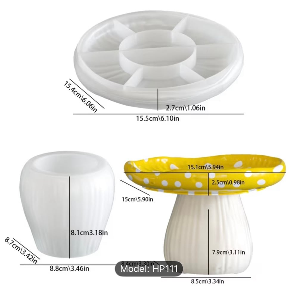 Image of Mushroom Planter/Trinket box