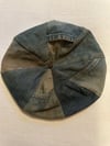 late 1960s denim patchwork cap