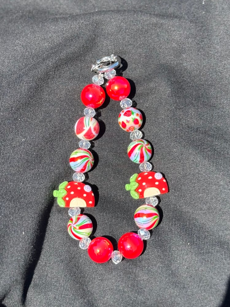 Image of Single Bag/Phone Charm - Red