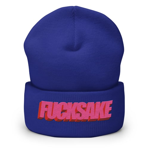 Image of FUCKSAKE Cuffed Beanie