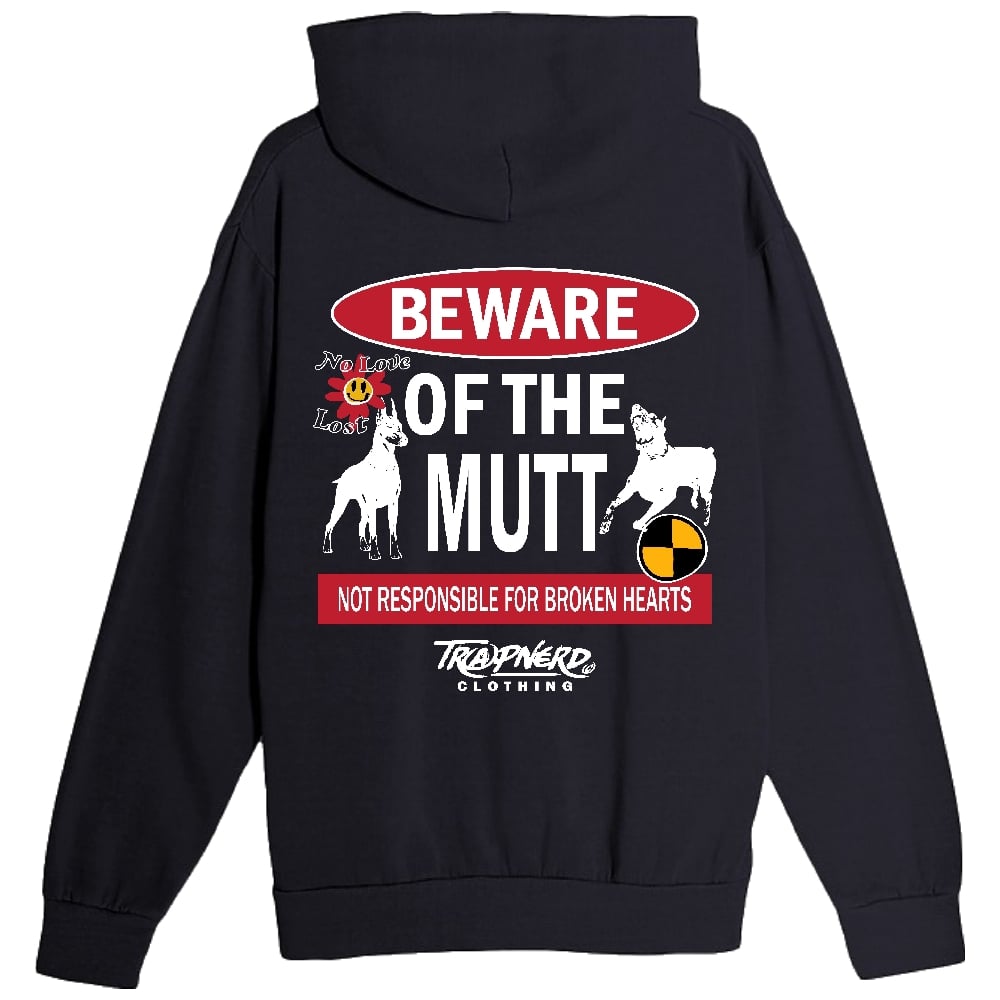 BEWARE HOODIE (BLACK)