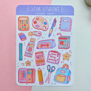 Image of Star Student Sticker Sheet