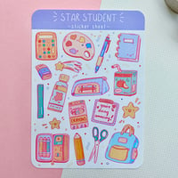 Image 1 of Star Student Sticker Sheet