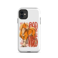 Image 1 of Tough iPhone case Horse w/ Bad Vibes