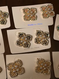 Image 1 of Pearl Bloom Earrings 