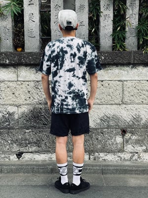 Image of 5WELLS TATTOO Tie dye T shirts produced by takasago brand