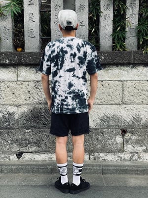 Image of 5WELLS TATTOO Tie dye T shirts produced by takasago brand 