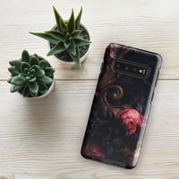 Image 2 of Baroque Style Gothic Inspired Rose Oil Painting Tough case for Samsung®