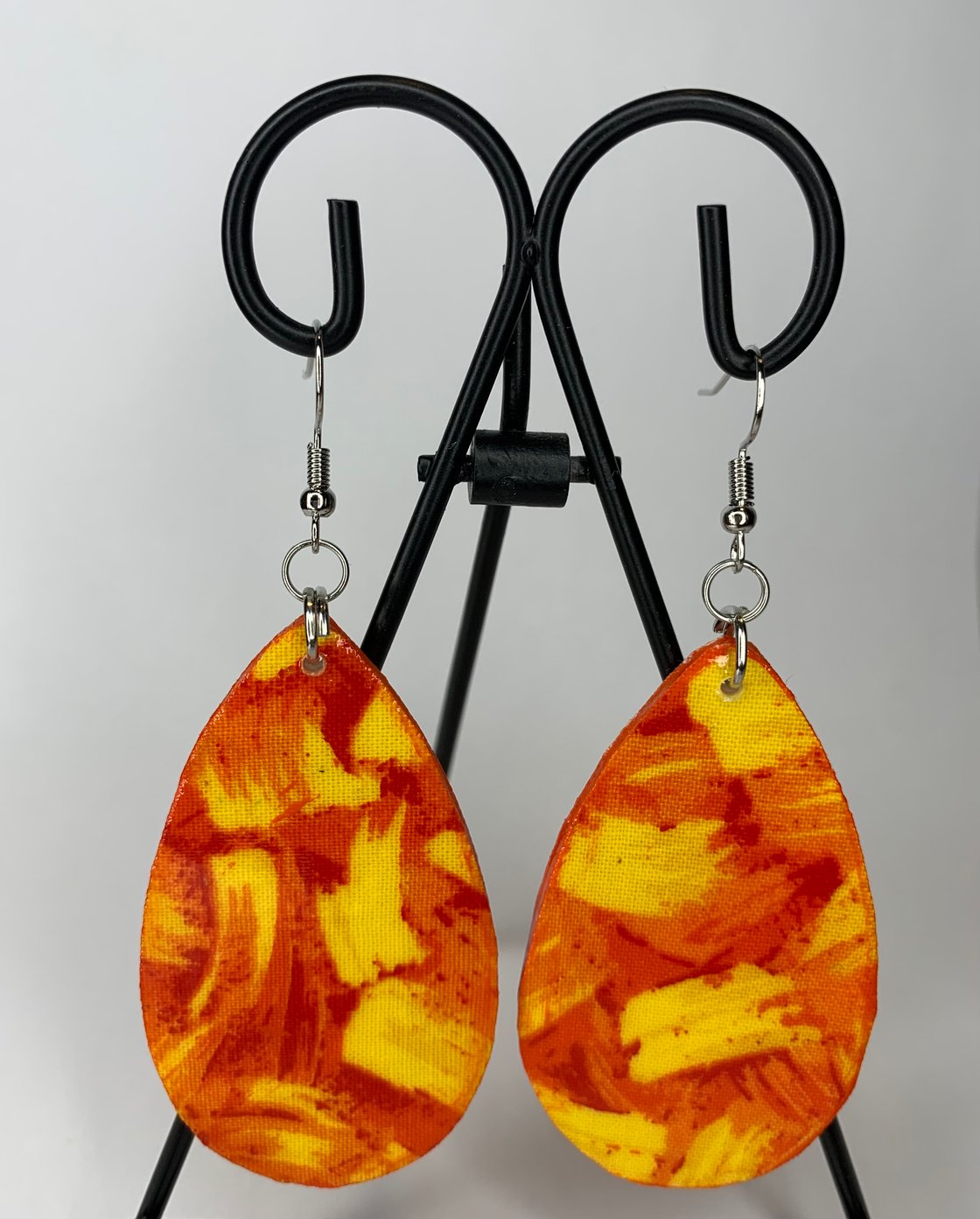 Image of "Joy" Fabric Earrings