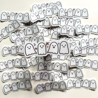 Image 2 of Ghosts Clear Sticker